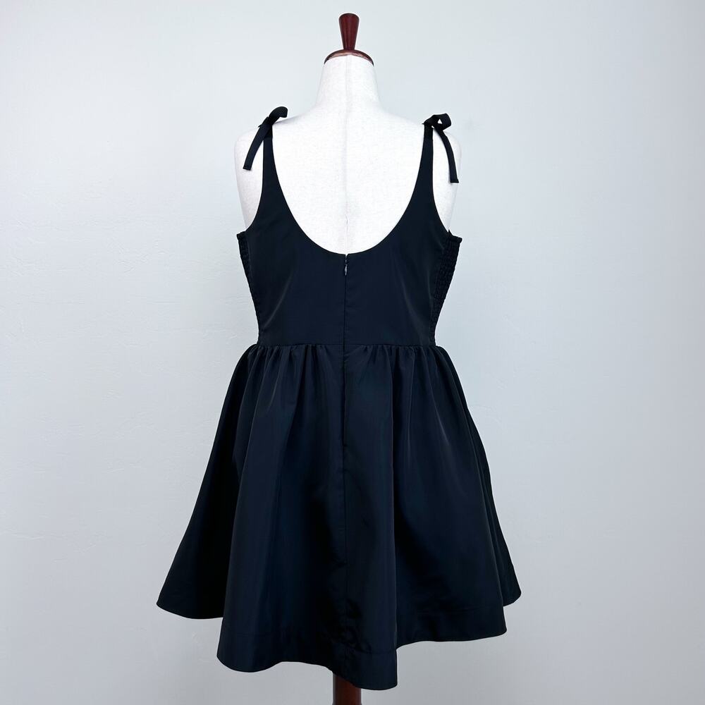 Old Navy The Occasion Black Taffeta Party Formal Fit & Flare Cami Mini Dress XL - Picture 9 of 13